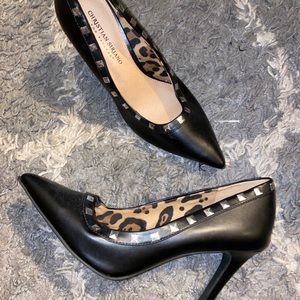 Christian Siriano black high heels!